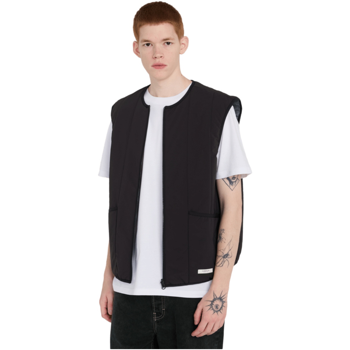 2026 Element Herre Yates Lavvand Reversible Vest ELYJK00303 - Gingham Checks